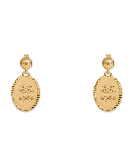 Céline Metallic Earrings