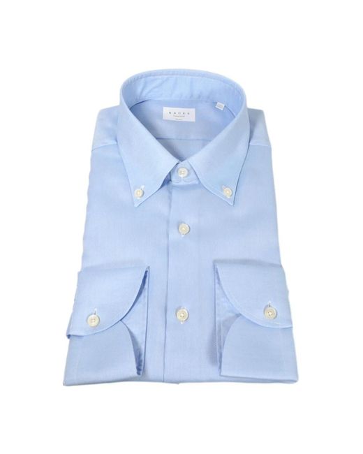 Xacus Blue Formal Shirts for men