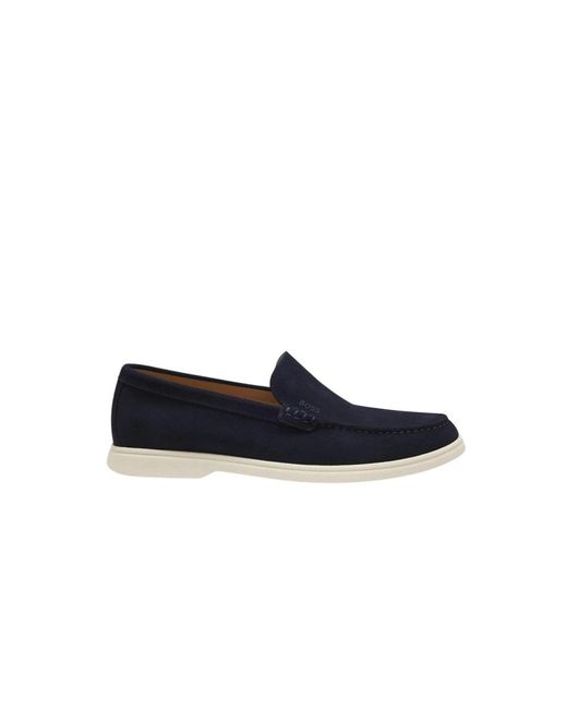 HUGO Blue Loafers for men