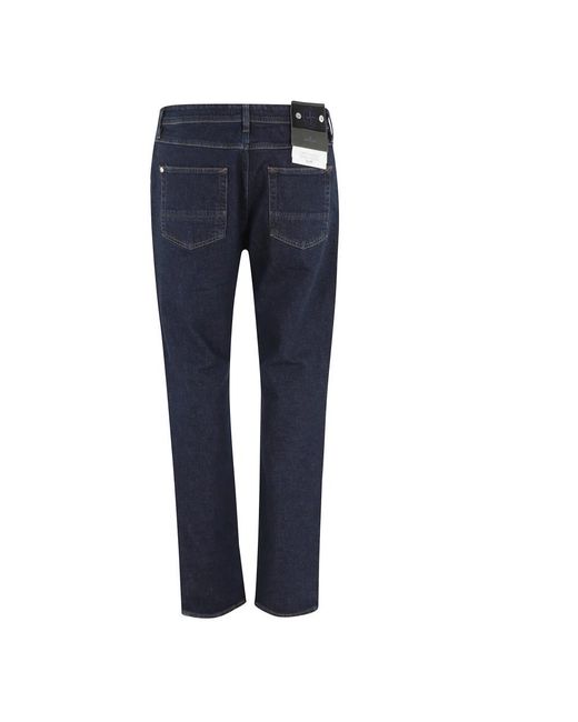 Stone Island Blue Straight Fit Jeans for men