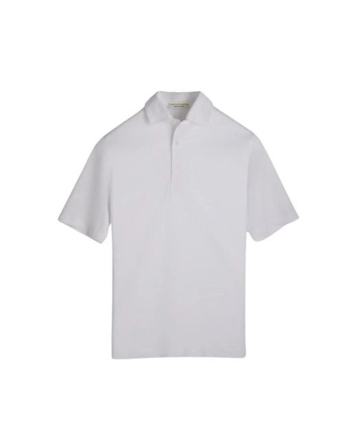 FILIPPO DE LAURENTIIS Polo-shirt mit kurzen ärmeln in Gray für Herren