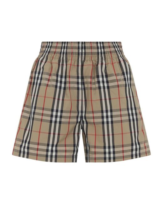 Burberry Gray Casual Shorts