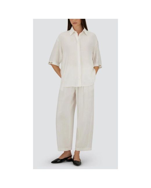 Herno White Camicia