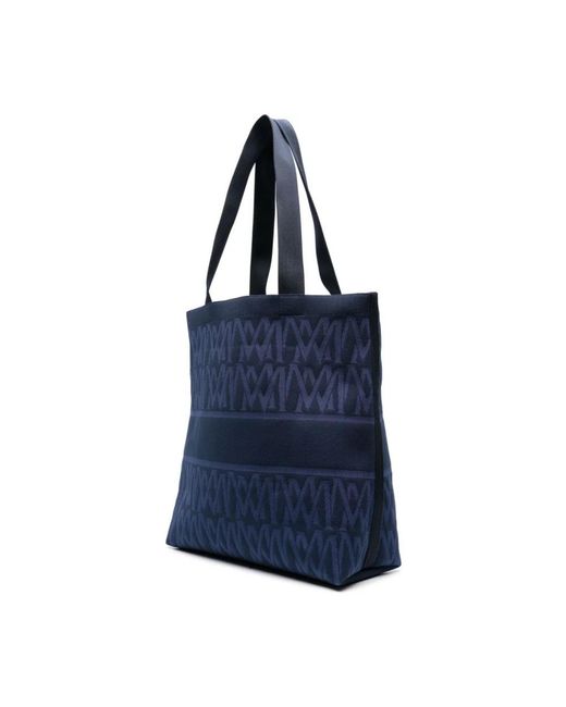 Moncler Blue Tote Bags for men