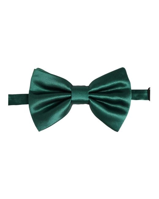 Dolce & Gabbana Green Bow Ties for men