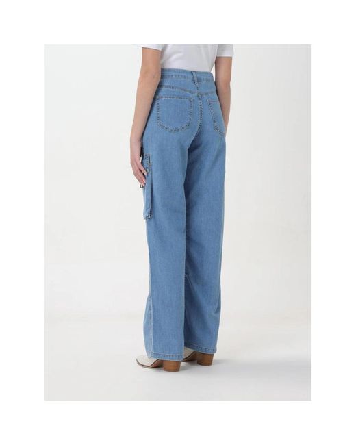 Liu Jo Blue Straight Jeans