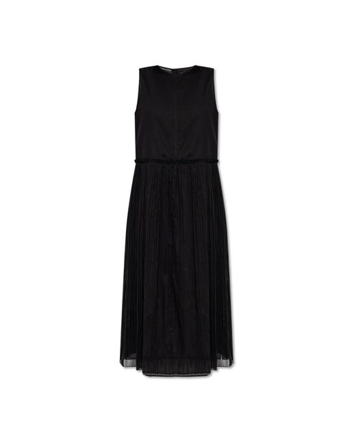 Jil Sander Black Midi Dresses