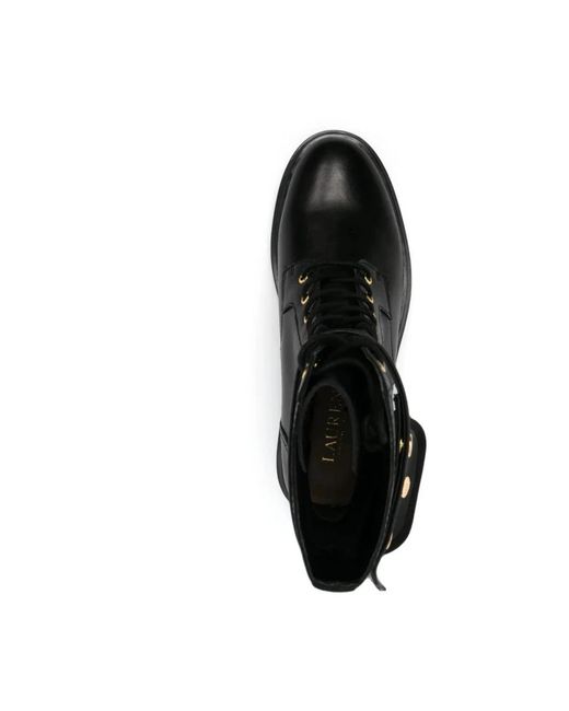 Shoes > boots > lace-up boots Ralph Lauren en coloris Black