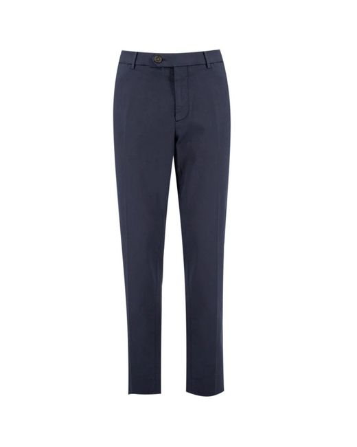 Brunello Cucinelli Chinos in het Blue voor heren