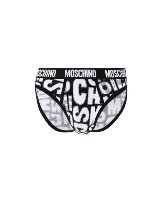 Moschino Slip in het Black voor heren