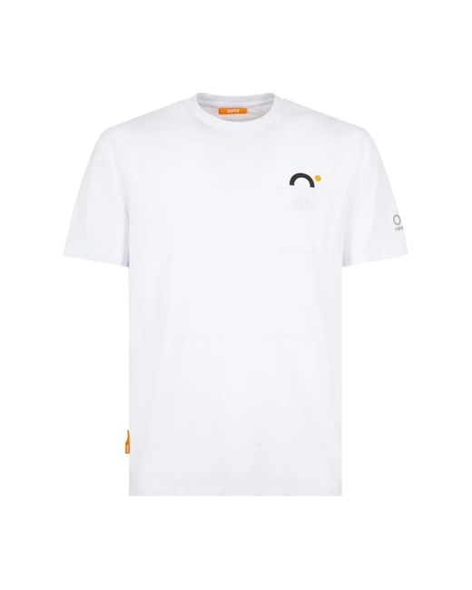 Suns Pocket T-Shirt in White für Herren