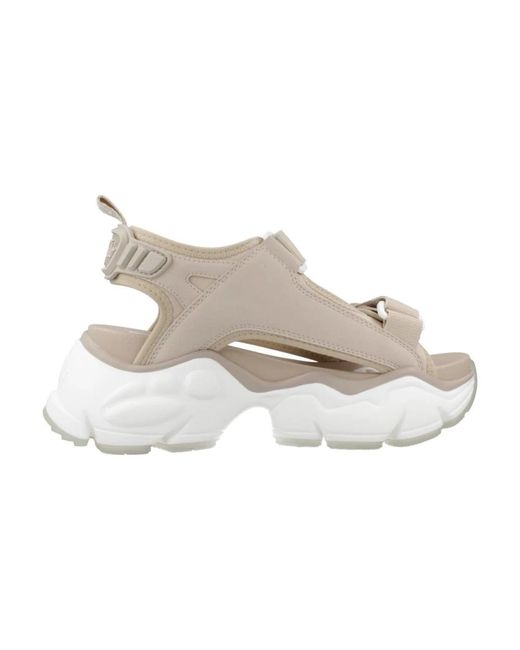 Flat Sandals Buffalo en coloris White