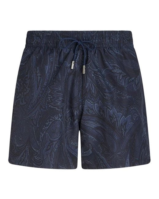 Etro Blue "Paisley Seaside for men