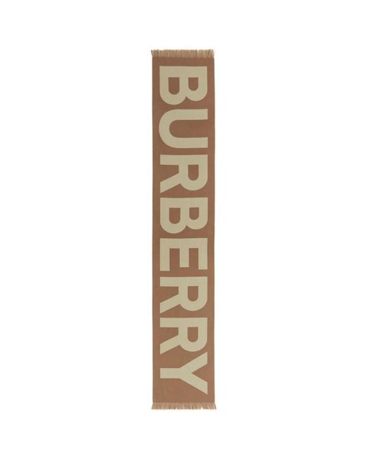 Sciarpe E Guanti Lana-Uomo di Burberry in Metallic da Uomo