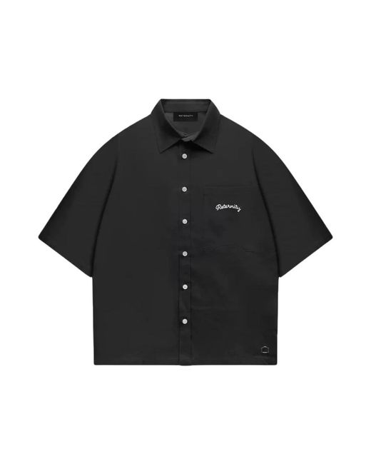 RETERNITY Camicia Ss Le Progres in het Black voor heren
