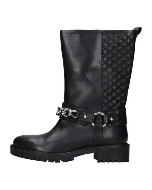 Geox Black High Boots