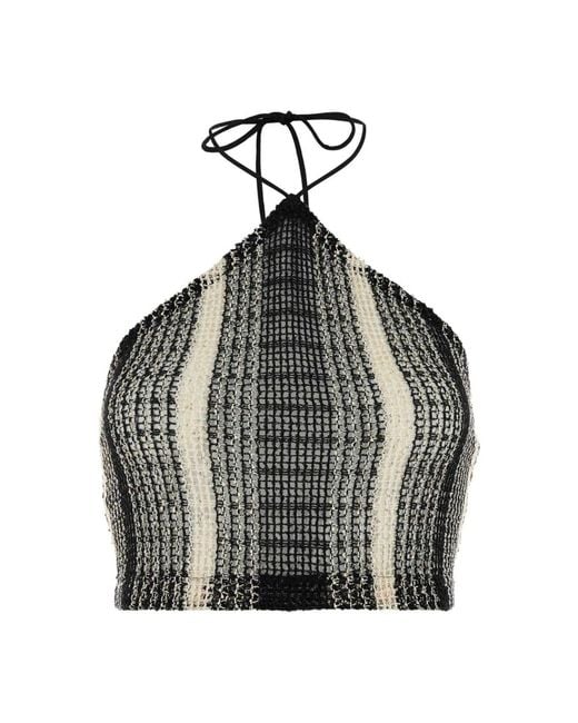 Missoni Black Sleeveless Tops