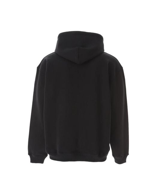 MSGM Black Hoodies for men