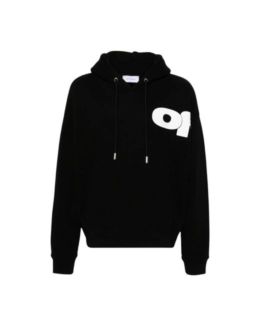Off-White c/o Virgil Abloh Black Hoodies for men