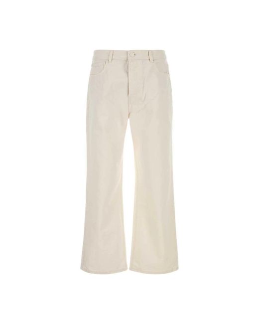 AMI Natural Wide Jeans for men