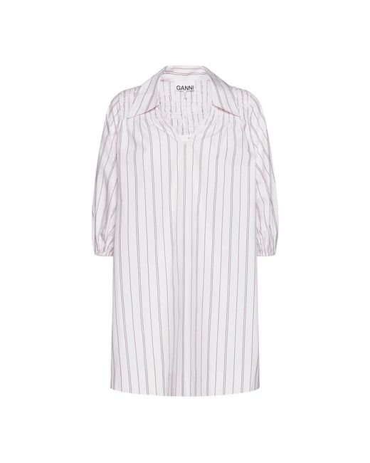 Midi Dresses di Ganni in White