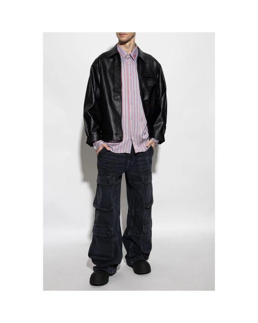 Casual Shirts di DIESEL in Purple da Uomo