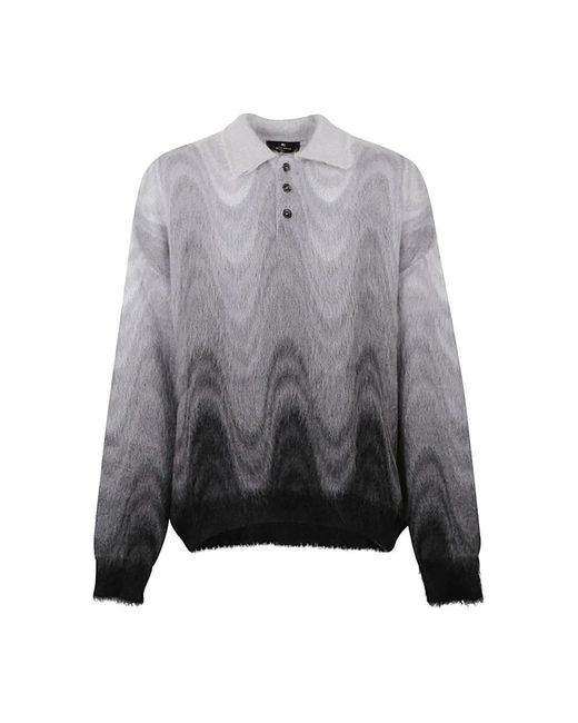 Etro Gray Sweatshirts for men