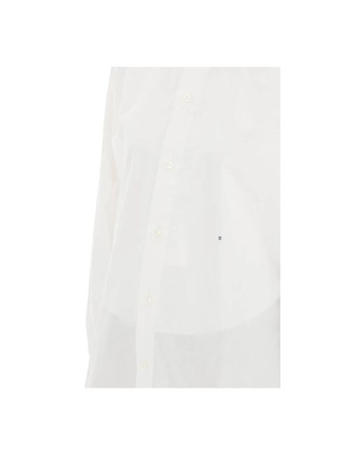 Maison Margiela White Klassisches weißes button-up hemd