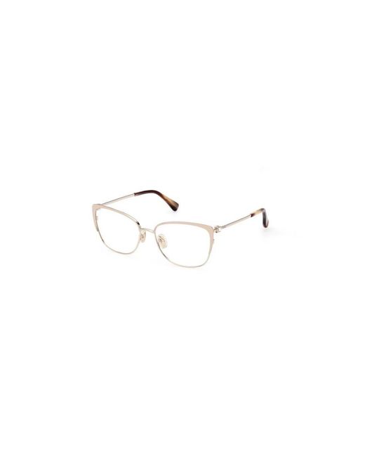 Max Mara Optical Frame in het Metallic