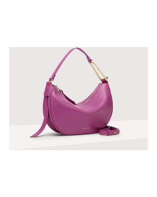 Coccinelle Purple Shoulder Bags