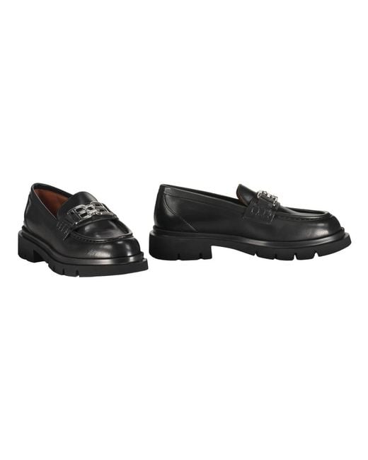 Bally Black Loafers