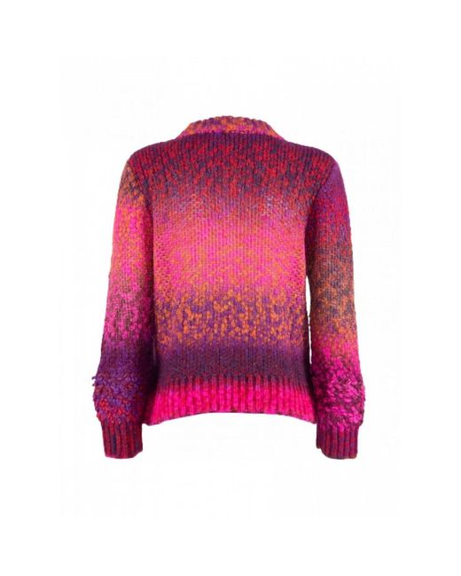Nenette Pink Round-Neck Knitwear