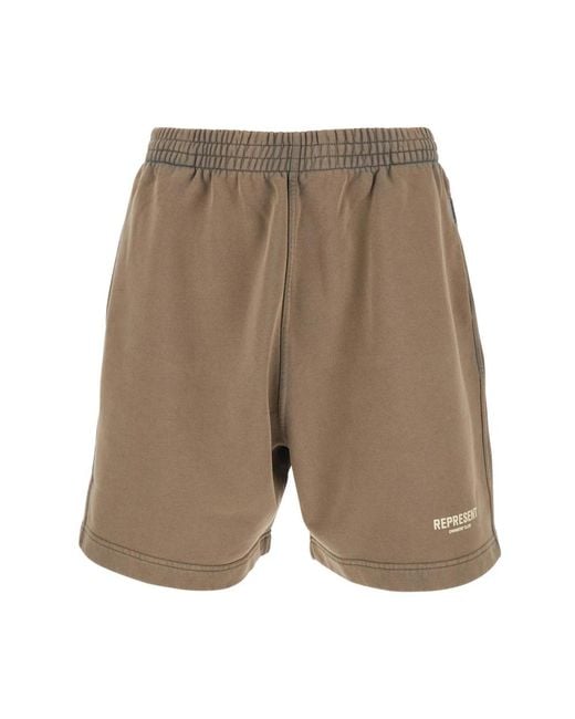 Represent Gray Casual Shorts for men