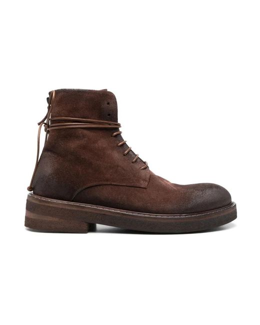 Marsèll Brown Lace-Up Boots for men