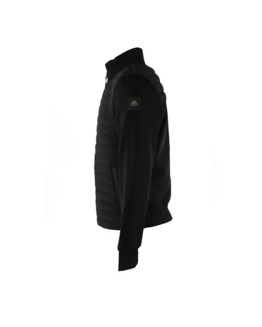 Moose Knuckles Black Winter Jackets for men