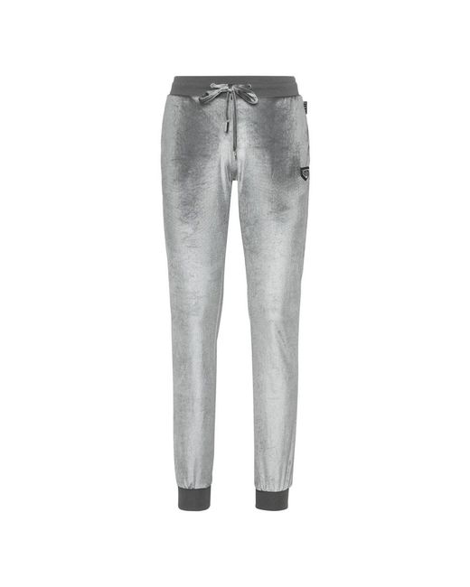 Philipp Plein Broeken ,Grijs ,Trainingsbroeken Skull in het Gray