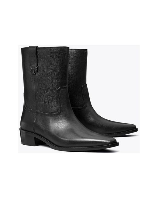 Tory Burch Black Ankle Boots