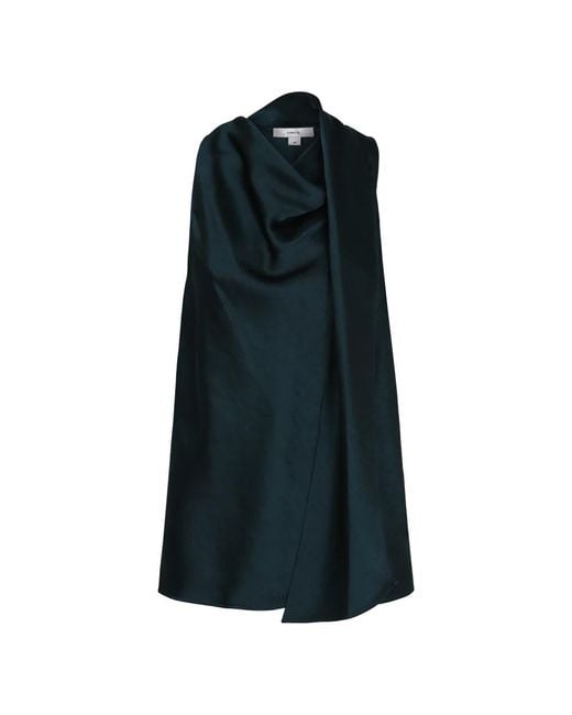 Haut À Fini Satiné Vince en coloris Blue