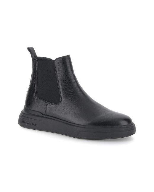 Stonefly Phoenix 5 Chelsea Boot in Black für Herren
