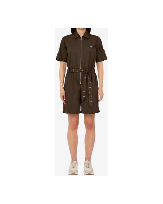 Liu Jo Brown Playsuits