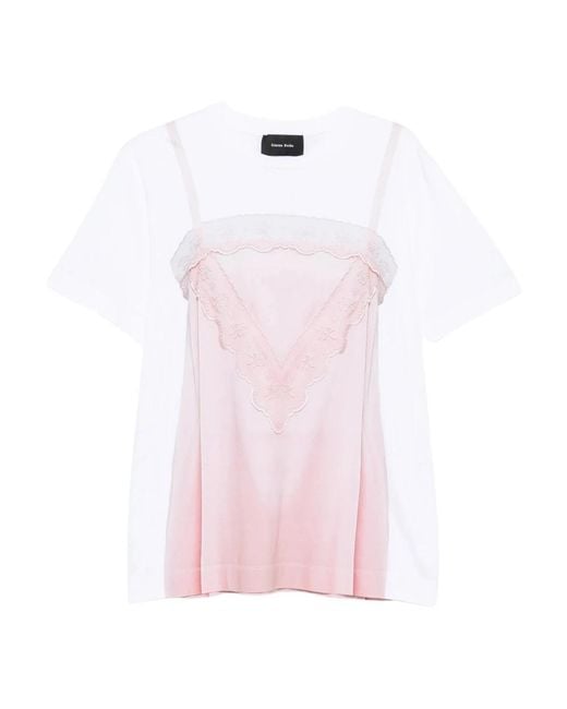 T-Shirts Simone Rocha de color Pink