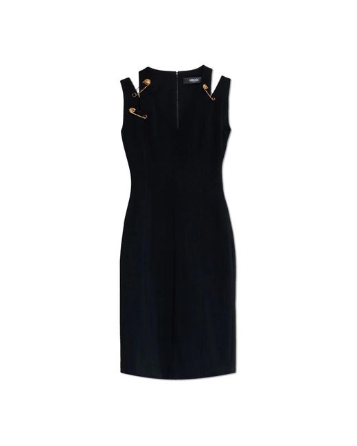 Short Dresses Versace de color Black