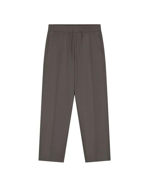 Olaf Hussein Slim Elasticated Pant in Gray für Herren