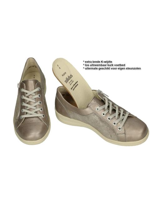 SOLIDUS Gray Kate Sneakers
