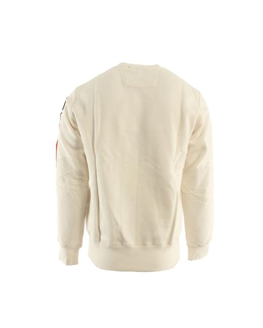Parajumpers White Sweatshirts for men
