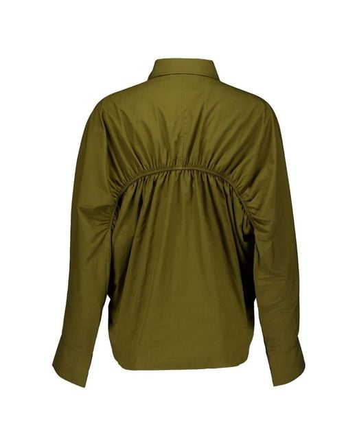 Closed Green Shirts