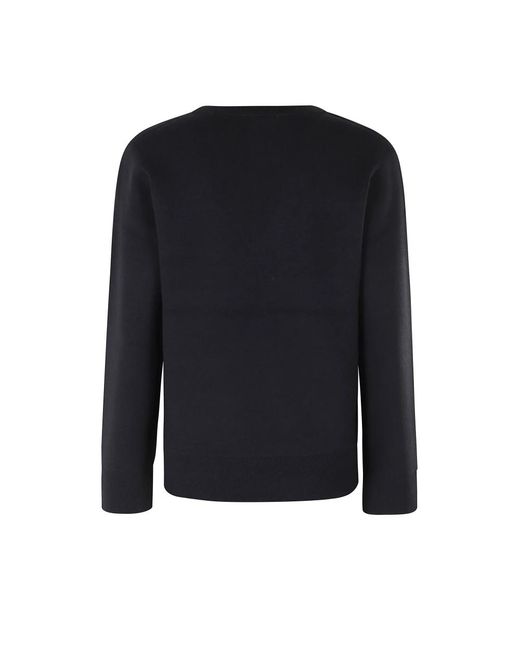Vince V-Hals Gebreide Kleding in het Blue