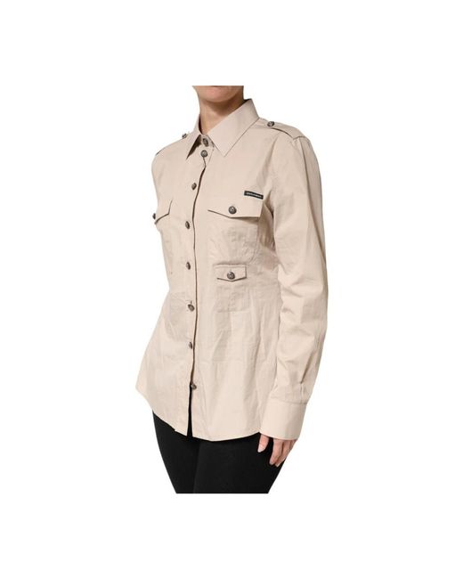 Dolce & Gabbana Natural Shirts