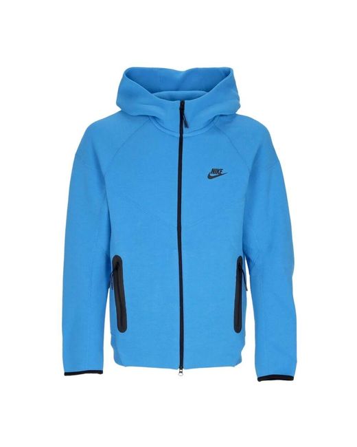 Nike Blaue Windrunner Hoodie in Blue für Herren