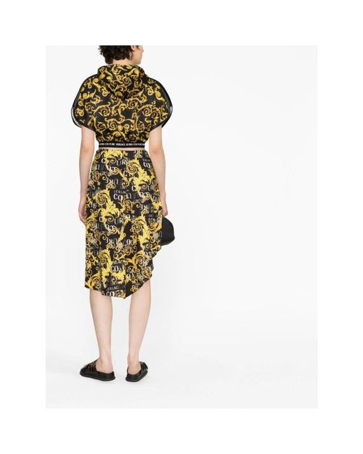 Versace Jeans Couture Yellow Midi Skirts